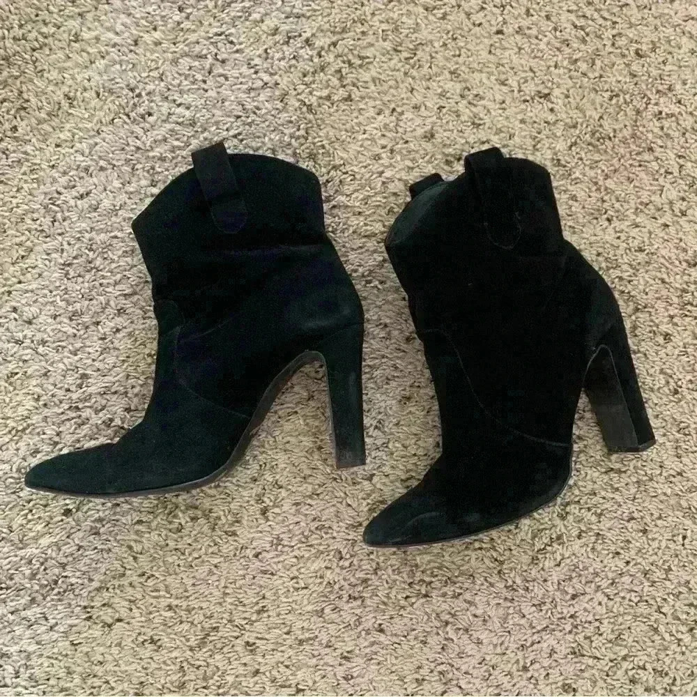 Chinese Laundry Women's Black Ankle Boots Size 9.5